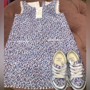 Janie and Jack Dress and Sneakers